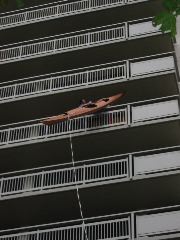 hoisting over the edge